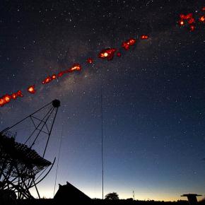 En 20 ans, l’observatoire H.E.S.S., a révolutionné l’astronomie gamma en ouvrant une fenêtre inédite sur les phénomènes les plus violents de l’Univers. Image : Collaboration H.E.S.S.